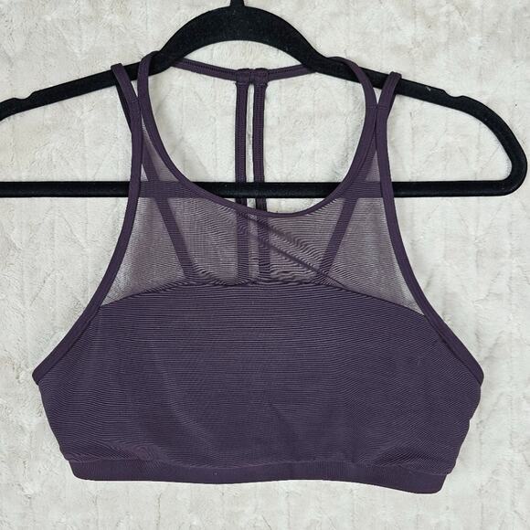 Lululemon Get Set Bra 4 High Neck Athletic Gym Workout Full Coverage Strappy - Picture 1 of 3